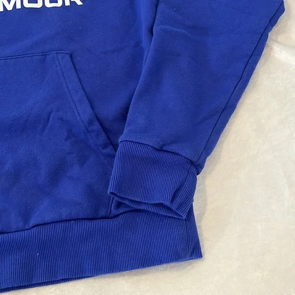 Blue Under Armour Loose Fit Hoodie SZ Med - Picture 3 of 6